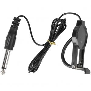 Micro portable professionnel pour violon electrique GMB348 avec cable jack 6,35 mm (1,2 m) noir - Neuf