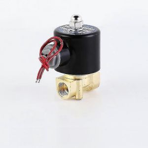 Electrovanne 3/8"" pour gaz, normalement fermee, en laiton, 24 V, 12 V, 220 V, 110 V, 3/8 - Neuf