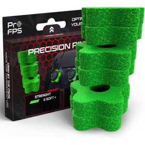 Kal-Anneaux De Précision - 6x Anneaux En Mousse Pour Amortisseurs De Manettes - Strength Soft+ - Manette Ps5, Manette Ps4, Manettes Xbox - Accessoires Playstation Et Ps5 - Contrôle De Jeu Amélioré - Neuf