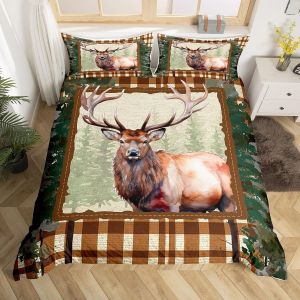 Housse De Couette Homewish Motif Vache À Longues Cornes, Cadeaux Pour Hommes, Parure De Lit Double Pour Filles, Housse De Couette Motif Taureau, Animaux De L'ouest, Ca - Neuf