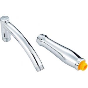 Bras D'extension De Douche Asymétrique Pour Fixer Et Étendre La Pomme De Douche 1pc (argent) - Neuf