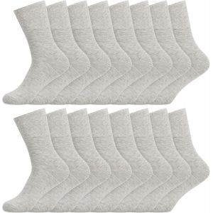 Lot De 8 Paires De Chaussettes Pour Diabétiques Pour Homme 43-46 35-42-Sans Élastique-Sans Coutures Pressantes - Neuf
