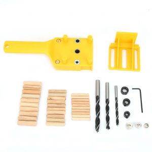 Ensemble de 41 perforatrices a bois portatives en ABS de 6 a 10 mm, localisateur de trous de connexion pour planches de travail du bois - Neuf