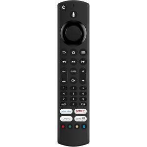 Rm-C3253 New Replace Voice Remote Control For Fit For Jvc Bush Smart 4K Ultra Hd Hdr Led Tv Edition Lt40Cf890 Lt49Cf890 Lt50Cf890 Lt55Cf890 Lt65Cf890 Lt-32Cf600 Lt-40Cf700 - Neuf