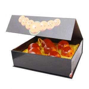 Lot De 7 Balles Transparentes En Pvc, Decoration Etoile, Balles Rebondissantes, Avec Boite Cadeau, Pour Enfants, Diametre 43 Mm, 4,3 Cm/1,7 Po - Neuf
