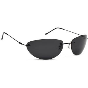 Matrix Agent Smith Lunettes De Soleil Polarisées Pour Homme Noir/Verres Fumés Unisexe Vintage, 1 Pièce, L - Neuf