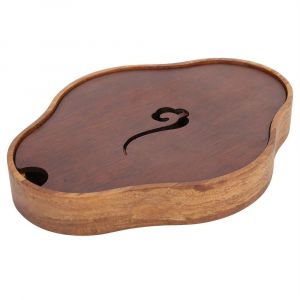 Plateau &Agrave; Th&eacute; En Bambou Bo&icirc;te De Plateau De Service De Plateau De Th&eacute; De - Neuf