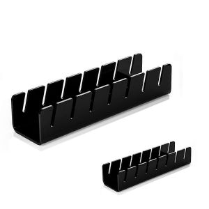 Support de chapeau pour casquettes de baseball,2 pièces sans organisateur de chapeau d'installation,noir - Neuf