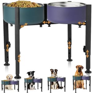 Cmws-Support Sur&eacute;lev&eacute; Pour Gamelle Pour Chien - Neuf