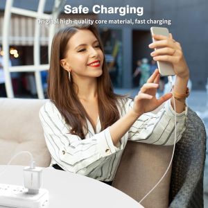 Chargeur Rapide 65W Oppo SUPERVOOC avec C&acirc;ble USB C 2m pour Reno 11 F 8 Find N2 Flip X5 Pro Lite X3 Neo 7 6 A54 A57 Oneplus 12 11 10T - Neuf