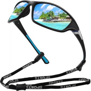 Ershi-Lunettes De Soleil De Sport Polarisées Pour Les Hommes, Les Femmes, La Conduite, Le Cyclisme, La Pêche - 100% Uv400 Protecti[3 - Neuf