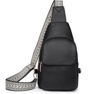 Sacs Bandouli&egrave;re Femme Sac Banane &Eacute;l&eacute;gante en Cuir Vegan Petit Sac Femme Multifonctionnel pour Voyage et Quotidien - Neuf