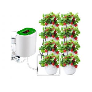 Kit d'irrigation goutte &agrave; goutte automatique pour plantes en pot, syst&egrave;me d'arrosage automatique - Neuf