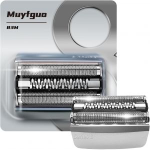 Kalanka-Tête De Rasoir De Remplacement Series 8 Pour Rasoir Électrique À Grille De Braun, Compatible Avec Les Rasoirs De Nouvelle Génération 8370cc, 8340s, 8350s Etc,Silver,Pack De 1 - Neuf
