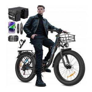 Vélo Électrique Ridstar Mn26 Moteur 1500w - Batterie 48v 20ah - Vitesse Max 45 Km/H - Autonomie 70 Km - Avec Pneus 20&#34;*4.0 - Neuf
