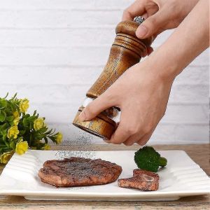 Ensembles De Moulins À Sel Et À Poivre En Bois,Moulin À Sel Manuel - Neuf