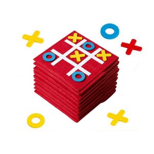 Jeu de morpion pour jouer &agrave; l'int&eacute;rieur et &agrave; l'ext&eacute;rieur - Neuf