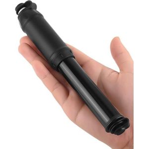 Mini-Pompe &Agrave; V&eacute;lo Compacte &Agrave; Double Valve &iquest; Compatible Presta Et Schrader, 100 Psi, Avec Aiguille Pour Ballon De Sport Et Kit De Montage Sur Cadre - Neuf