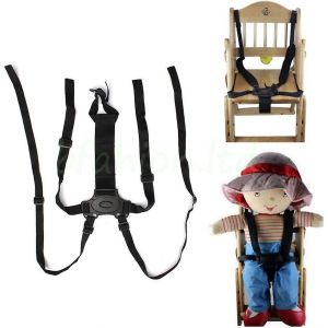 Malayas B&eacute;b&eacute; / Enfant Chaise Haute Ceinture De S&eacute;curit&eacute;, Harnais / Poussette R&eacute;glable / Sangle De Chaise - Neuf