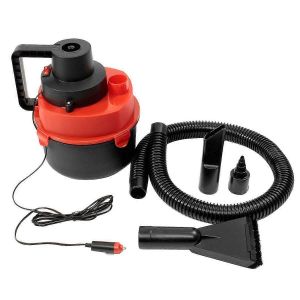 Aspirateur sec et humide 12V Aspirateur haute puissance Nettoyeur Gonfleur Turbo portable tenu à la main pour la maison de voiture - Neuf