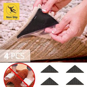 8/4pcs tapis pinces antidérapant antidérapant lavable réutilisables poignées coussinets - Neuf