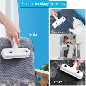 Brosse Dépilatoire Pour Animaux De Compagnie, Brosse Dépilatoire Réutilisable, Rouleau Pour Poils D'animaux, Épilateur (Vêtements, Canapé, Voiture, Lit, Tapis) - Neuf