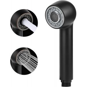 KAL-Pommeau De Douche À Économie D'Eau Avec 2 Types De Jet Et Douchette, Pommeau De Douche, Robinet De Cuisine, Douchette De Rechange, Robinet De Cuisine, Pour Laver La Vaisselle Dans La Cuisine, La - Neuf
