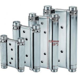 Charnieres a ressort robustes a double action en acier inoxydable 7,6 cm, a chargement automatique pour portes battantes, charnieres de porte Freegate pour porte de comptoir, capacite de charge (2 pieces) YwQ - Neuf