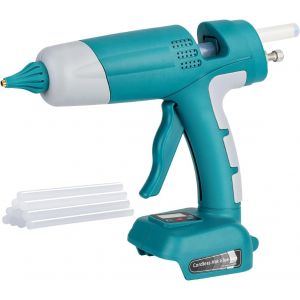 Chenquansarl-Kit De Pistolet À Colle C Sans Fil Pour Makita 18 V Lxt - Pistolet À Colle Numérique Led Avec 10 Bâtons De Colle C De 0,43"" - Pour Réparations À La Maison, Art Et Artisanat (Piles Non - Neuf