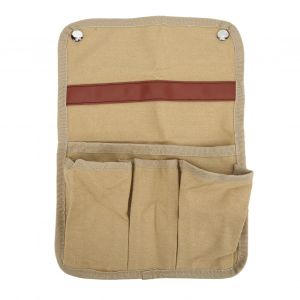 Sac De Rangement Pour Accoudoir De Chaise De Camping, Sac De Rangement Lateral Multifonctionnel Portable Pour Chaise De Plage, Sac De Rangement Suspendu Pour Plage Exterieure, Kaki - Neuf