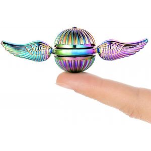 Gyrospinner Vinger (gekleurd), tafelgadget, focus spinner, spirale - Neuf