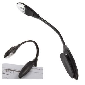 Mini Lampe &Agrave; Pince &Agrave; Livre Led, Lampe De Lecture Portable - Neuf