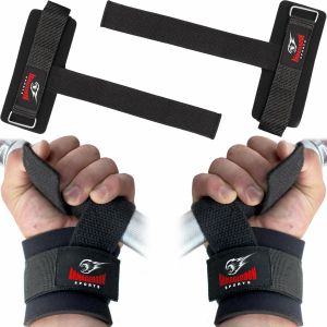 Sangles De Tirage Musculation Avec Poignets Rembourr&eacute;s-Accessoires De Musculation Pour Homme & Femme-Sangles D&iquest;Halt&eacute;rophilie Antid&eacute;rapantes Pour Fitness Training,Street Workout,Deadlift - Neuf