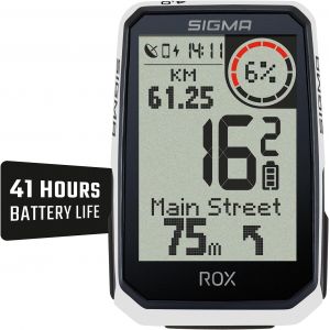 Nouvelhorizonstore-Rox 4.0 Endurance White | 41h D'autonomie De La Batterie | 30 Fonctions Dont Le Re-Routage Et L'altim&iquest;&iquest;Trie | Compatibilit&iquest;&iquest; E-Bike | Ant+&ble | Usb-C| Ordinateur De V&iquest;&iquest;Lo Sans Fil - Neuf