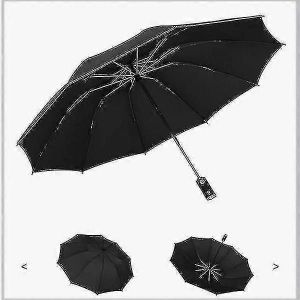 Parapluies Coupe-Vent Parapluie Automatique (Noir) - Neuf
