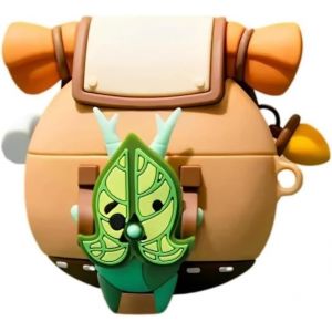 Coque en Silicone Compatible avec Airpods 2/1 avec Porte-cl&eacute;s, Mignon Anime Yahaha Kawaii Housse de Protection Antichoc pour AirPods 2&1 pour Enfants gar&ccedil;ons - Neuf