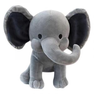 B&eacute;b&eacute; R&eacute;confort &Eacute;l&eacute;phant Sub&eacute;l&eacute;phant Peluche Poup&eacute;e Poup&eacute;e Oreiller De Couchage Poup&eacute;e-Gris - Neuf