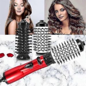 Seche-Cheveux A Air Chaud 3 En 1 Et Brosse Rotative A 360¡Ã Pour Cheveux Secs, Boucles Et Lisses - Neuf