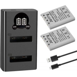 2X en-EL5 Batterie de Rechange Compatible avec Nikon Coolpix P530,P520,P510,P100,P500,P5100,P5000,P6000,P90,P80 Cameras - Neuf