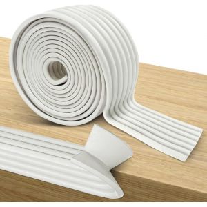 Chenquansarl-Universel Rouleau En Mousse,500cm X 80mm X 8mm Protection Des Bords Autocollante,Protection Des Bords Pour Meubles,Antichoc S&eacute;curit&eacute; &Eacute;preuvage Pour B&eacute;b&eacute;/Enfants Kits,Protection Contre Le - Neuf