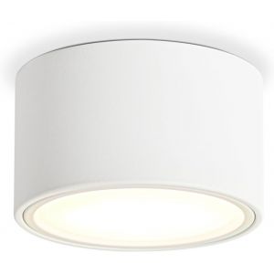 Spot De Surface Led - 3000k Blanc Mat Spots De Plafond 6w 550lm Gx53 Spot De Surface Led - &Oslash;95x55mm Surface 230v Spot De Plafond Spot De Plafond Pour Chambre &Agrave; Coucher Salon - Neuf