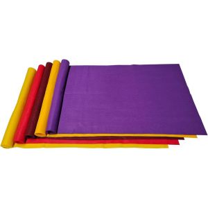 Tissu Feutr&eacute; Doux, 40x100cm Paquet De Feuilles De Feutre, 5 Pcs Feutrine Artisanal, Feutrine De Couleur Pour Les D&eacute;corations De F&ecirc;te (Couleurs D'halloween) - Neuf