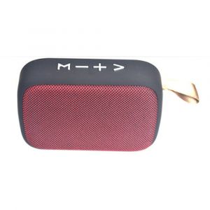 Enceinte Bluetooth sans fil rouge mini portable d'ext&eacute;rieur courte cl&eacute; USB - Neuf