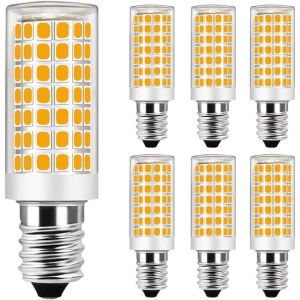 Kal-Ampoule E14 9w Led &Eacute;quivalent Ampoule Halog&egrave;ne 75w, 750lm, Blanc Chaud 3000k, Ampoules Led E14, Not Dimmable, Ac 220-240v, Lot De 6 - Neuf