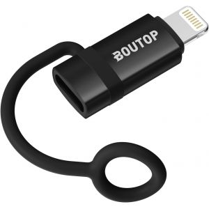 KALANKA-[Certifié Apple MFi Adaptateur USB C vers Lightning 36W pour Une Charge Rapide Compatible avec iPhone, iPad - [1 Paquet, Noir] - Neuf