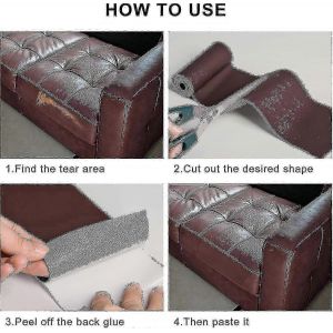 Autocollant De R&eacute;paration De Cuir Patch Canap&eacute; Canap&eacute; Si&egrave;ge D'auto Chaise R&eacute;novation Autocollant - Neuf