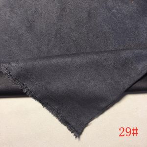 Tissu En Daim De Cryptage Polyester,Housse De Canapé En Peau De Daim Cinq Satinées,Housse De Siège De Voiture,Rideau À Rabat En Fourrure,Tissu À Coudre Pour Vête - Type [Dark Grey-29]-100cm X 150cm - Neuf