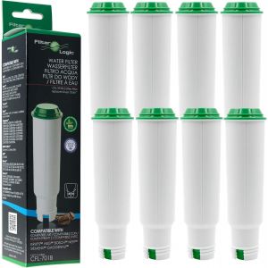 Cfl-701B | 8X Filtres À Eau Compatible Avec Krups F088 Claris Aqua Filter, Melitta Pro Aqua Cartouche Filtrante, Nivona Nirf-700 Filtre Anti-Calcaire Pour Machine À Café Automatique - Neuf