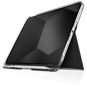 STM STM-222-383KX-01 &eacute;tui pour tablette 10.9" Folio Noir et Transparent pour Apple iPad 10th gen: A2696, A2757, A2777 - Neuf