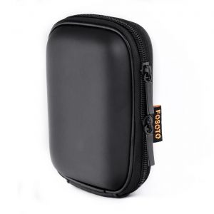 Sac pour appareil photo noir Snug Fit compatible avec Canon PowerShot ELPH 180 190 360 HS SX620 A2300 IXUS 285 G9X, Sony CyberShot DSC-W830-Noir - Neuf